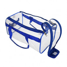 Deals, Discounts & Offers on  - Heart Home Small Size Clear PVC Travel Toiletry Bag Handbag Beach Tote Bag Organizer