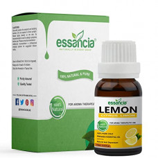 Deals, Discounts & Offers on Beauty Care - Essancia Lemon Essential Oil For Face, Hair Growth, Skin Whitening & Lightening, Nails, Home Cleaning, Soap Making, Lips, Diffuser & Aromatherapy. 100% Natural, Undiluted, Pure & Therapeutic Grade Essential Oil.
