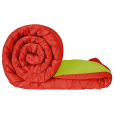 Deals, Discounts & Offers on  - Story@Home Microfiber Ultra Soft Reversible Comforter - Double, Red and Green