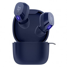 Deals, Discounts & Offers on Headphones - CROSSBEATS Edge Bluetooth Truly Wireless In Ear Earbuds, with mic 3D Sound, 20Hrs Playtime, Auto Pair, Stereo Calls Deep Bass, Voice Assistants, Crystal Clear Audio - Blue