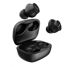 Deals, Discounts & Offers on Headphones - Blaupunkt Germany's BTW25 Bass Pro Truly Wireless Bluetooth Earbuds with Premium Sound, Type C Fast Charging in Ear Headphones with Mic, Black