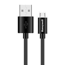 Deals, Discounts & Offers on  - Honeywell USB to Micro Non Braided USB Cable -1.2 Meter (Black)