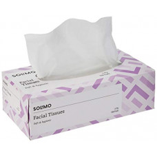 Deals, Discounts & Offers on  - Amazon Brand - Solimo 2 Ply Facial Tissues Carton Box - 100 Pulls