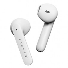 Deals, Discounts & Offers on Headphones - Boult Audio AirBass X1 Buds TWS Earbuds, 24H Playtime with Quad Mic ENC, Fast Charging Type-C, IPX5 Water Resistant, Touch Controls and Voice Assistant (White)