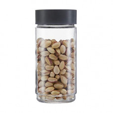 Deals, Discounts & Offers on  - Cello Modustack Glassy Storage Jar, Stackable, Clear, 1000ml, Grey