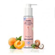 Deals, Discounts & Offers on Beauty Care - Sanfe Back & Bum Acne Clearing Lotion with Shea Butter & Peach extracts