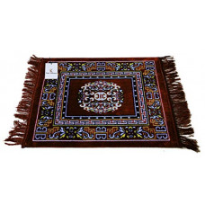 Deals, Discounts & Offers on  - Kuber Industries CTKTC33913 Velvet Prayer Multipurpose Rug Mat (2 ft X 2 ft, Brown)