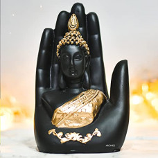 Deals, Discounts & Offers on  - archies Ceramic Polyresin Nirvana Figurine Showpiece -POL_02A18, Standard