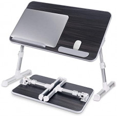 Deals, Discounts & Offers on Laptop Accessories -  Callas Adjustable Portable Laptop Table, Bed Table, Notebook Stand, Laptop Standing Desk, Portable Standing Table with Foldable Legs, Foldable Lap Tablet Table