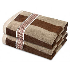 Deals, Discounts & Offers on  - Kuber Industries Cotton 2 Pieces Luxurious, Soft, 100% Cotton Towel, 30