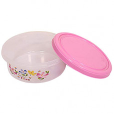 Deals, Discounts & Offers on  - Kuber Industries Floral Design Plastic Container, Pink,Standard,CTKTC0775