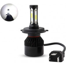 Deals, Discounts & Offers on  - A4S AUTOMOTIVE & ACCE3 Side H4 LED Headlight Bulb with Cooling Fan Head lamp Conversion Kit (55W White)