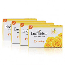 Deals, Discounts & Offers on Beauty Care - Enchanteur Charming Perfumed Soap with Rose, Muguet & Citrus For All Skin Types, 75g, Pack of 4