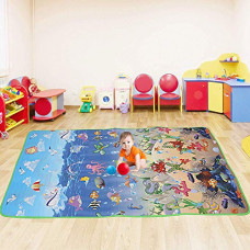 Deals, Discounts & Offers on  - Heart Home Double Sided Water Proof Baby Mat Carpet Baby Crawl Play Mat Kids Infant Crawling Play Mat - CTHH03963
