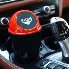 Deals, Discounts & Offers on  - Oshotto Car Dustbin/Mini Car Trash Bin/Compact Car Garbage Bin/Car Garbage Can/Car Storage Bucket Trash Bag/Dust Case Holder Bin/Car Ashtray Compatible with Toyota Glanza/Urban Cruiser(One Piece)