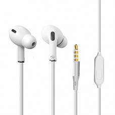 Deals, Discounts & Offers on Headphones - ZEBRONICS Zeb-Tulip Wired in Ear Earphone with Mic (White)
