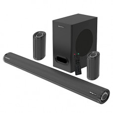 Deals, Discounts & Offers on Electronics - [For SBI Credit Card] ZEBRONICS Zeb-Juke BAR 9500WS PRO Dolby 5.1 soundbar with Wireless Satellites