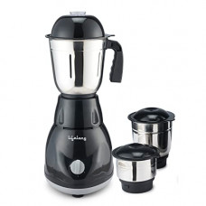 Deals, Discounts & Offers on  - Lifelong LLMG23 Power Pro 500-Watt Mixer Grinder with 3 Jars (Liquidizing, Wet Grinding and Chutney Jar), Stainless Steel blades, 1 Year Warranty (Black)