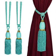Deals, Discounts & Offers on Accessories - Story@Home Polyster Curtain Tie Back Home Decorative Braided Tassel Rope Tiebacks
