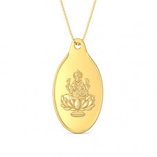 Deals, Discounts & Offers on Women - [For SBI Credit Card EMI] Joyalukkas 24 kt (999) 2 gram Goddess Lakshmi Gold Pendant For Girls