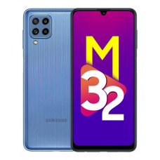 Deals, Discounts & Offers on Electronics - [For SBI Credit Card] Samsung Galaxy M32 (Light Blue, 4GB RAM, 64GB | FHD+ sAMOLED 90Hz Display | 6000mAh Battery | 64MP Quad Camera