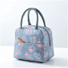 Deals, Discounts & Offers on  - Men's Insulated Lunch Box, Women's Leak-Proof Refrigerator Tote Freezable Lunch Bag For Office Work School Picnic Beach (Blue)
