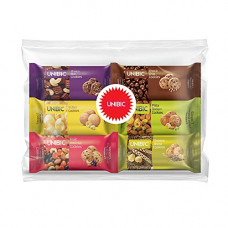 Deals, Discounts & Offers on  - Unibic, Assorted Cookies 450g Pack of 6 x 75 g Mix and Match Perfect Combination For Your Day Daily Delicious Choice Chocolate Fruit and nut Honey Oatmeal, 450 gram