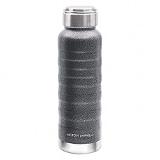 Deals, Discounts & Offers on  -  Milton Pebble 530 Thermosteel 24 Hours Hot and Cold Water Bottle, 530 ml, Grey