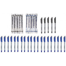Deals, Discounts & Offers on Stationery - Amazon Brand - SolimoGel Pens and Refills (Set of 25 Pens and 10 Refills)