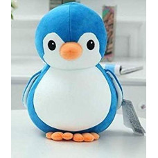 Deals, Discounts & Offers on  - Babique Penguin Teddy Bear Plush Soft Toy Cute Kids Birthday Animal Baby Boys/Girls (28 cm, Blue)