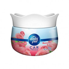 Deals, Discounts & Offers on  -  Ambi Pur Car Freshener Gel, Romantic Rose, 75 g