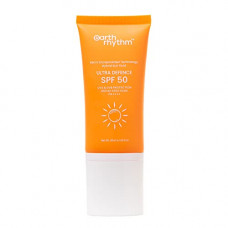 Deals, Discounts & Offers on Beauty Care - Earth Rhythm Ultra Defence Sunscreen SPF 50 | PA++++,Non Sticky/ Non Greasy, Leaves No White Cast | For Oily, Sensitive, Acne Prone or Dry Skin| Men & Women - 50 ml