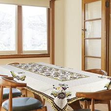 Deals, Discounts & Offers on  - Orientalweavers Printed Cotton Rectangular Tablecloth