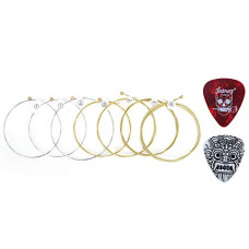 Deals, Discounts & Offers on Accessories - JUAREZ Acoustic Guitar 6 String & 2 Pick Set JAGSP300