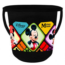Deals, Discounts & Offers on  - Kuber Industries Disney Mickey Minnie Print Multipurpose Plastic Bucket ,16 LTR (Black) -HS_35_KUBMARTS17836
