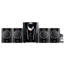 Deals, Discounts & Offers on Electronics - Elista Thunder 4.1 Channel Multimedia Speaker with Bluetooth/USB/FM/Aux | 65 W | with Remote, Black