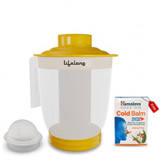 Deals, Discounts & Offers on Beauty Care - Lifelong LLS36 Steamer and Vaporizer Machine For Cold and Cough, Facial Steamer, Water Steamer For Adults & Kids (Yellow)