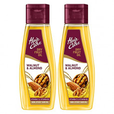 Deals, Discounts & Offers on Beauty Care - Hair & Care Dry Fruit Oil with Walnuts, Almonds & Vitamin E| Reduce Haifall |Stronger & Silkier Hair | 500 ml (Pack of 2)