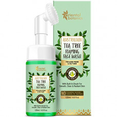 Deals, Discounts & Offers on Beauty Care - Oriental Botanics Australian Tea Tree Anti-Acne Foaming Face Wash, 120 ml | Infused withTea Tree | Gives Clear Skin & Fights Acne | Cruelty Free & Vegan | Paraben Free