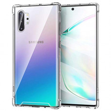 Deals, Discounts & Offers on Mobile Accessories - Solimo Bumper For Samsung Galaxy Note 10 Plus (Silicone_Transparent)