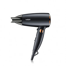 Deals, Discounts & Offers on Beauty Care - VGR V-439 Professional Hair Dryer 1600 Watts Foldable Hair Dryer with 2 Speed Setting, Black