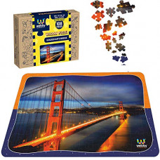 Deals, Discounts & Offers on  - Webby Golden Gate Bridge Wooden Jigsaw Puzzle, 108 Pieces