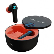 Deals, Discounts & Offers on  - (Renewed) Zebronics Zeb-Sound Bomb G1 Gaming TWS Earbuds, 50ms Low Latency, AAC Support, Flash Connect, BT v5.0, Deep Bass, Splash Proof, Voice Assistant, Touch Control, up to 14H Backup and Type C(Black+Red)