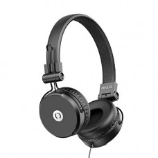 Deals, Discounts & Offers on Headphones - (Renewed) MuveAcoustics Impulse Wired On-Ear Headphones with Microphone (Steel Black)
