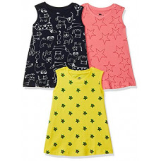 Deals, Discounts & Offers on  - [Size 9-12M] SOUTH SAILOR Girl's Knee Length A-Line Dress