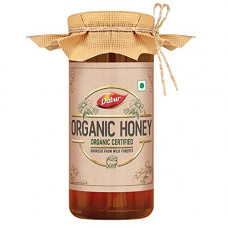 Deals, Discounts & Offers on  - Dabur Organic Honey 500g|100% Pure| Raw| Unfiltered|Unprocessed|NPOP Certified Honey with No Added Sugar
