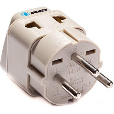 Deals, Discounts & Offers on Home Improvement - OREI Grounded Universal 2 in 1 Plug Adapter Type H