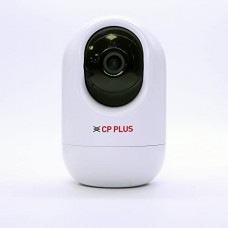 Deals, Discounts & Offers on Electronics -  CP Plus Full HD Wi-Fi CCTV Indoor & Outdoor Security Camera | 1080P Wireless 360 Panormic View | Night Vision | Two Way Talk | Alexa & OK Google | 15 Mtr, White - CP-E24A