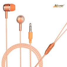 Deals, Discounts & Offers on Headphones - Hitage Earphones Hp-315+ HD Sound Deep Extra Bass Wired Earphone with Mic (Orange, Orange) (HEADPHHP315OE)