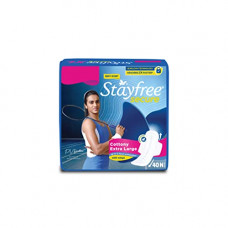 Deals, Discounts & Offers on Health & Personal Care - Stayfree Secure Extra Large Cottony Soft Cover Sanitary Pads For Women With Wings, 40 Pads